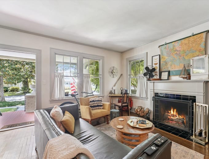Inside an Ardsley Park home in Savannah, GA