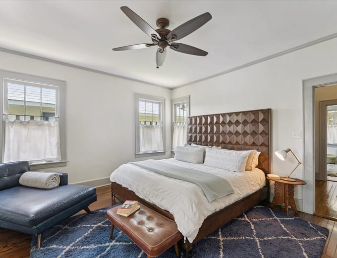A room inside a home in the Ardsley Park area of Savannah, GA